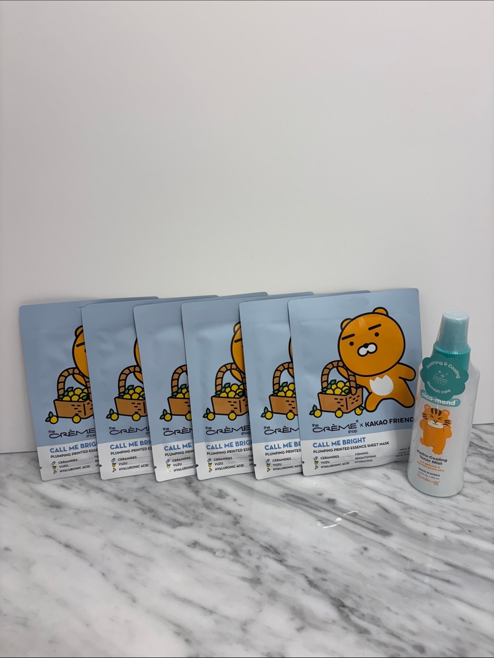 The Crème Shop bundle Sheet Masks and Toner 🤩